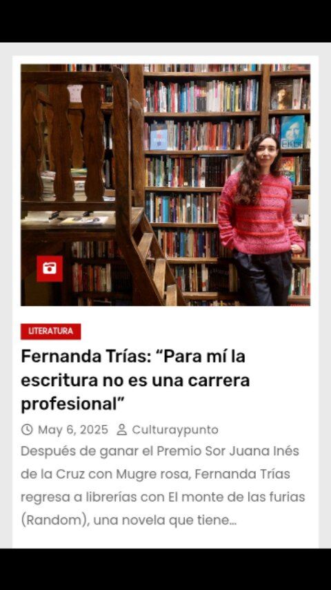 Vocación... #lacosaesasi #culturaypunto www CulturayPunto.com.ar @triasfernanda