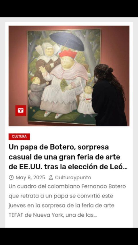 Botero... #lacosaesasi #lacosaesasi www.culturaypunto.com.ar
