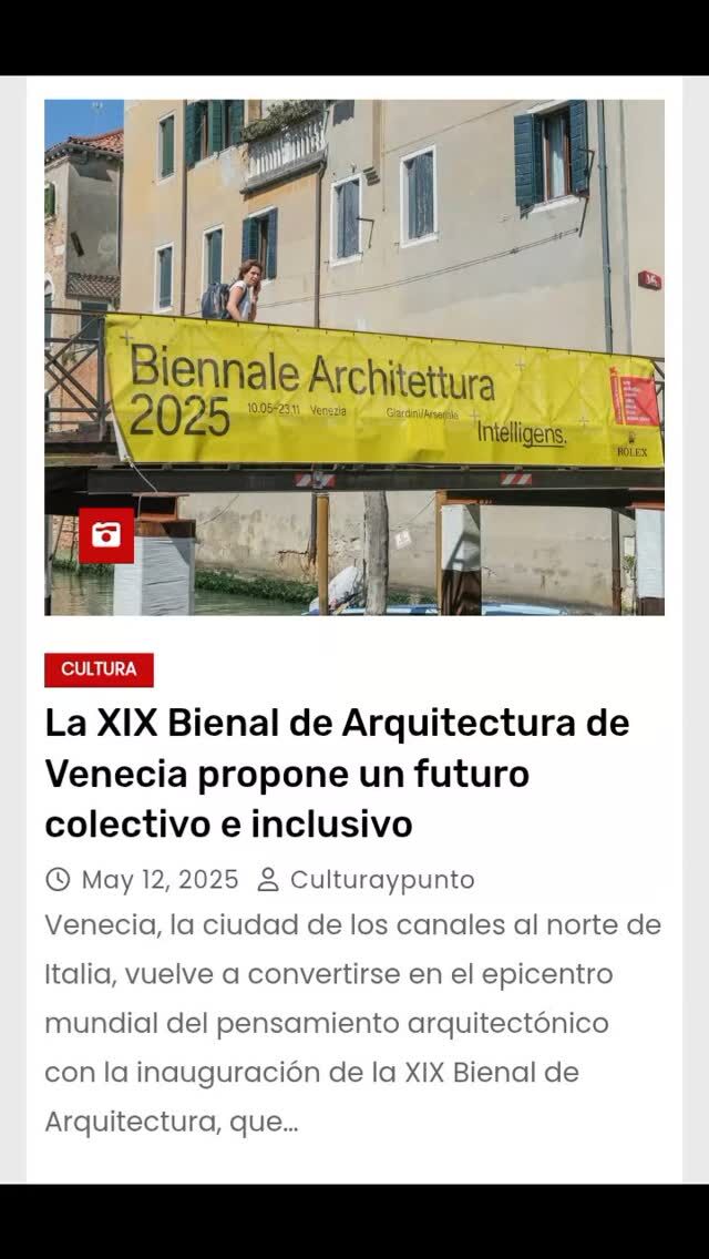 El futuro de la arquitectura... #lacosaesasi #culturaypunto  www.culturaypunto.com.ar