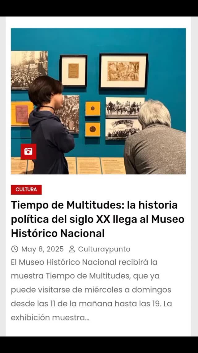 Tiempo de multitudes... #lacosaesasi #lacosaesasi www.culturaypunto.com.ar